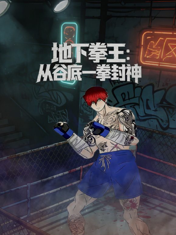 地下拳王从谷底一拳封神动态漫画